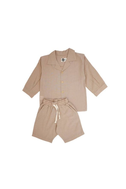 Unisex shorts set with shirt