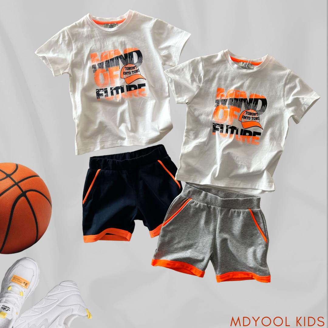 Boys NEON set with shorts