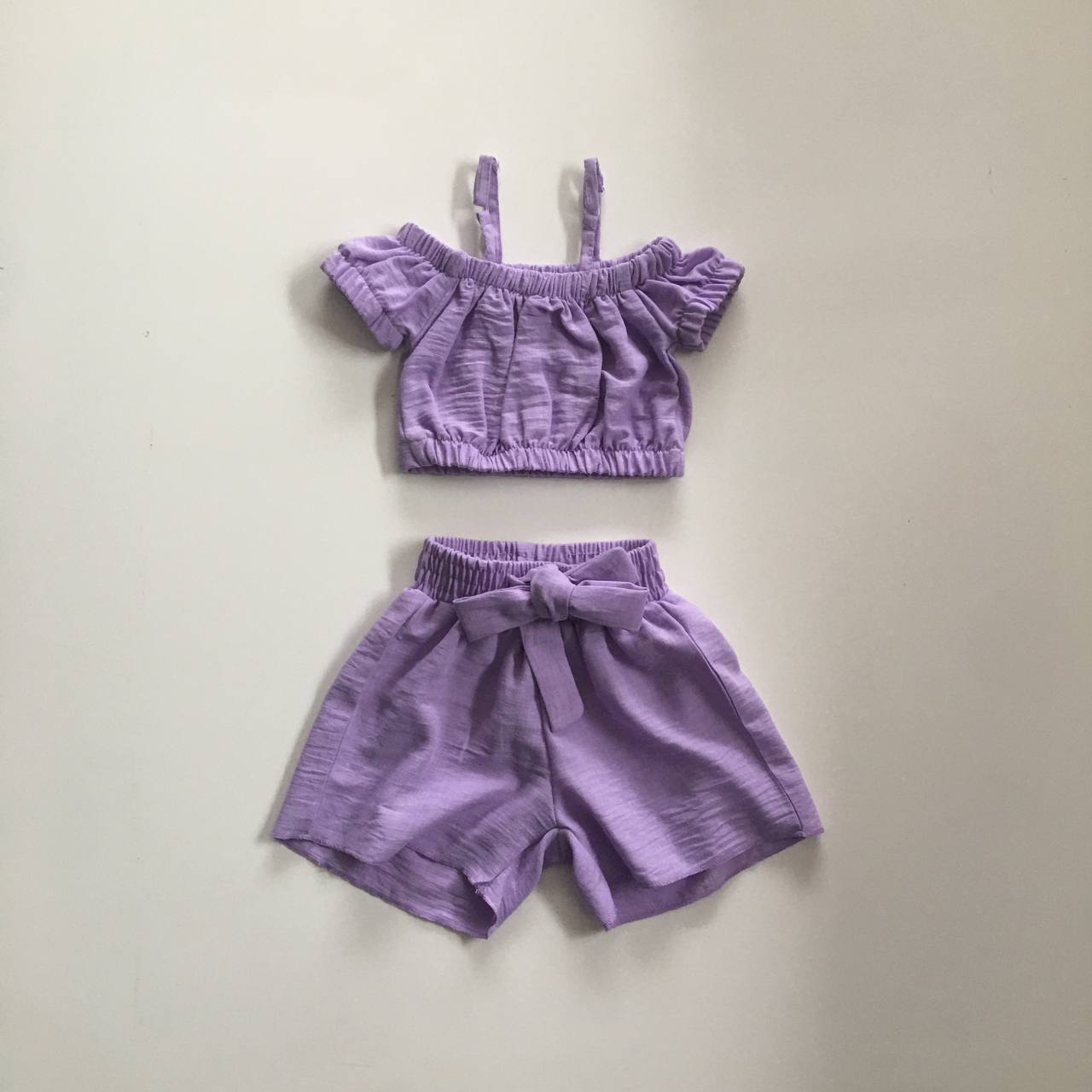 Girls set with shorts