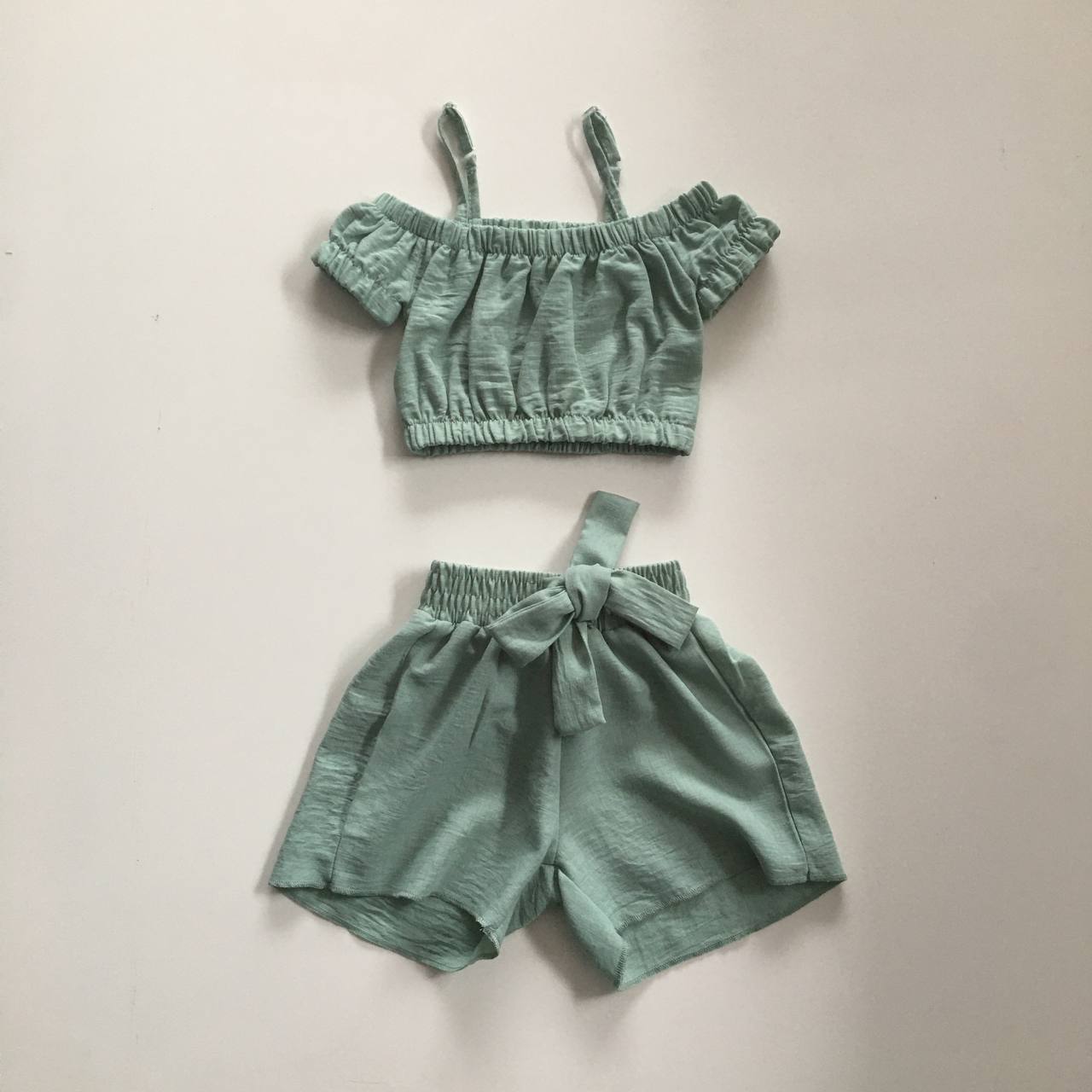 Girls set with shorts